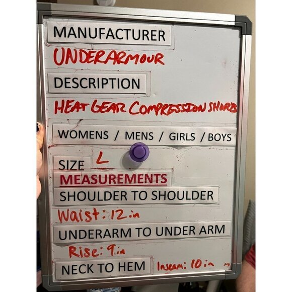 Boy's Under Armour Heat Gear Compression Shorts Size L [EXCELLENT] - Picture 3 of 3